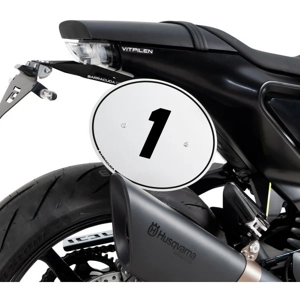Barracuda Number Plate Kit Specific for Husqvarna Vitpilen 701 (2018-22) Consegna Rapida