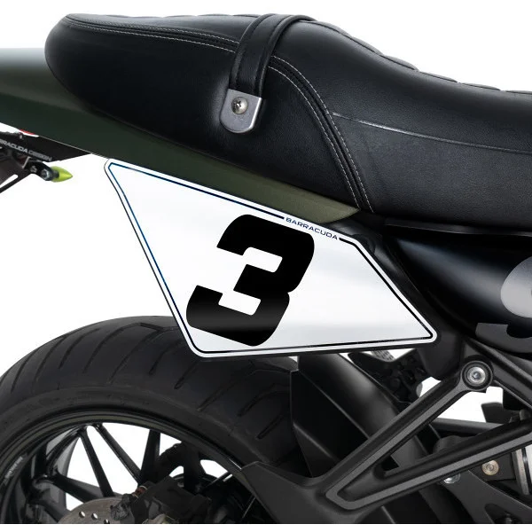 Barracuda Number Plate Kit Specific for Kawasaki Z900 RS (2018-2022 Ultimissimo Modello