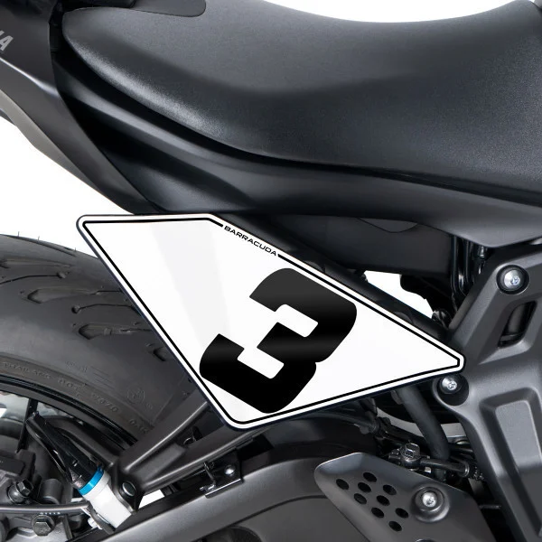 Barracuda Number Plate Kit Specific for Yamaha MT-07 (2021) Occasione