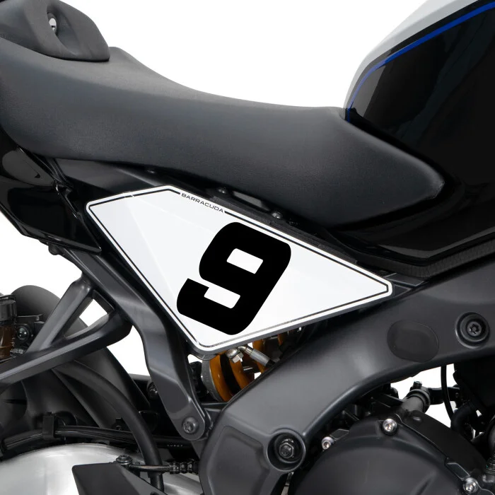 Occasione Imperdibile Barracuda Number Plate Kit Specific for Yamaha MT-09 (2024-25)