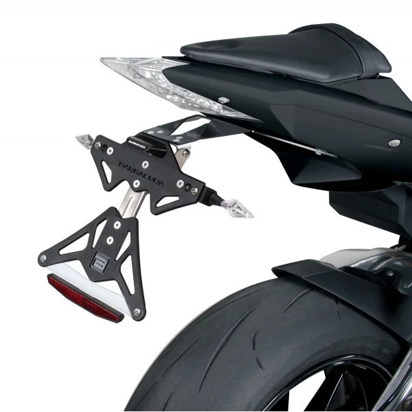Spedizione Gratuita Barracuda Reclining Plate Holder Specific for BMW S 1000R (2015-17)