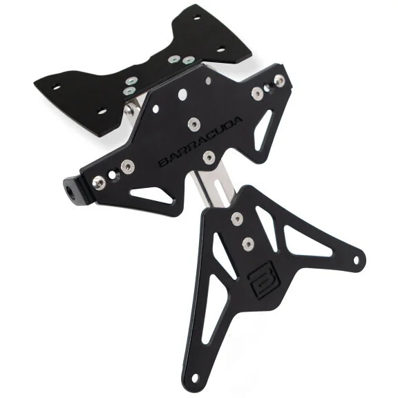 Barracuda Reclining Plate Holder Specific for Suzuki GSX-R 600 (2008-10) - GSX-R 750 (2008-10) Quantità Limitata