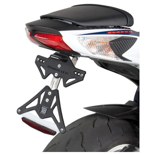 Must-Have Barracuda Reclining Plate Holder Specific for Suzuki gsx-r 600 (2011-16) - GSX-R 750 (2011-16)