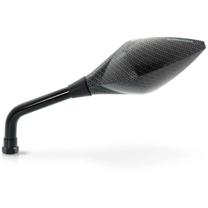 Barracuda STREET Carbon Look Motorcycle Rearview Mirrors Occasione