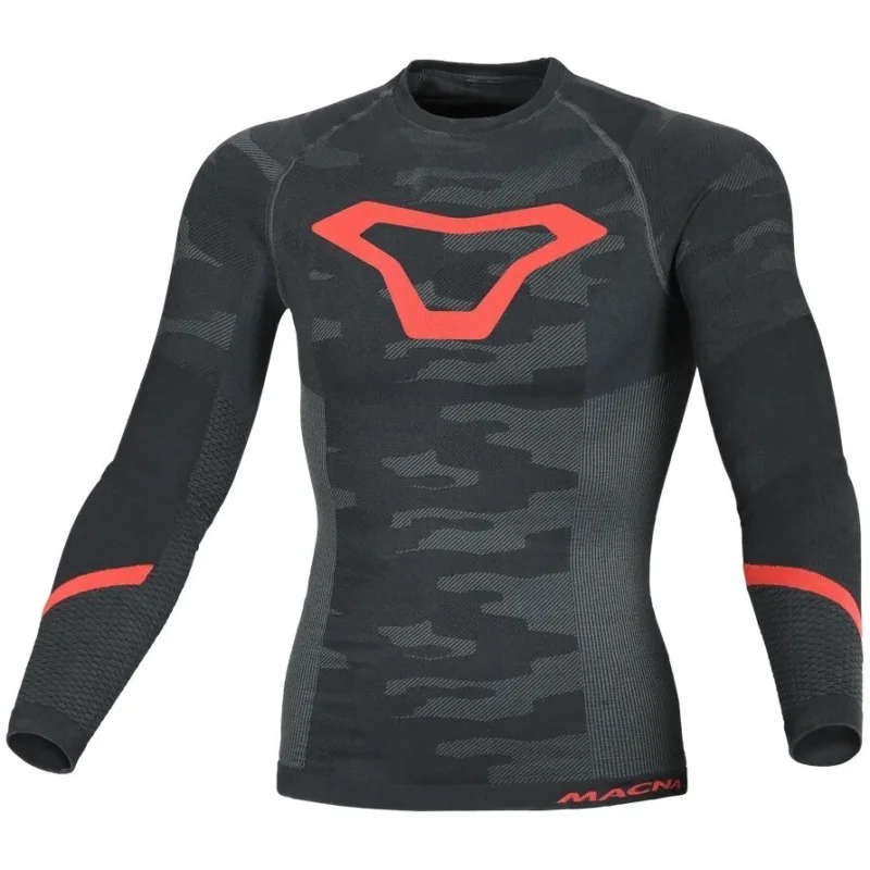 Offerta Limitata Baselayer Macna all season shirt Black Grey Red