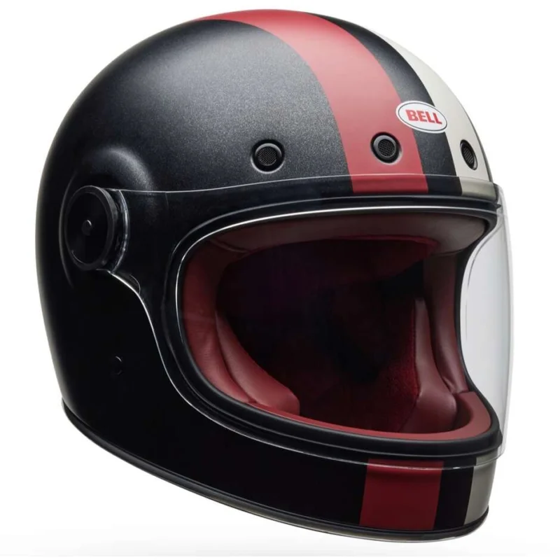 Prezzo Basso Bell Bullitt GT Command Custom Full Face Motorcycle Helmet, Matte Black/White