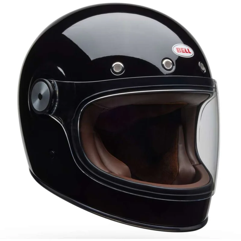 Bell Bullitt GT Custom Full Face Motorcycle Helmet Black Ultimissimo Modello