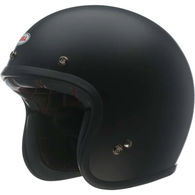 Bell CUSTOM 500 Cafe Racer Jet Motorcycle Helmet Matt Black Must-Have