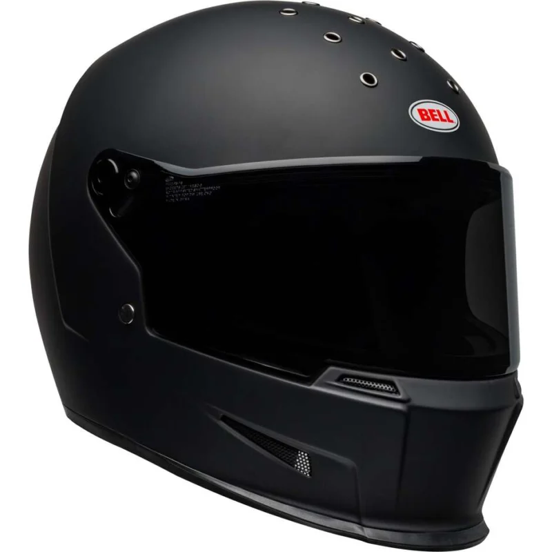 BELL ELIMINATOR Full Face Motorcycle Helmet Matt Black Quantità Limitata