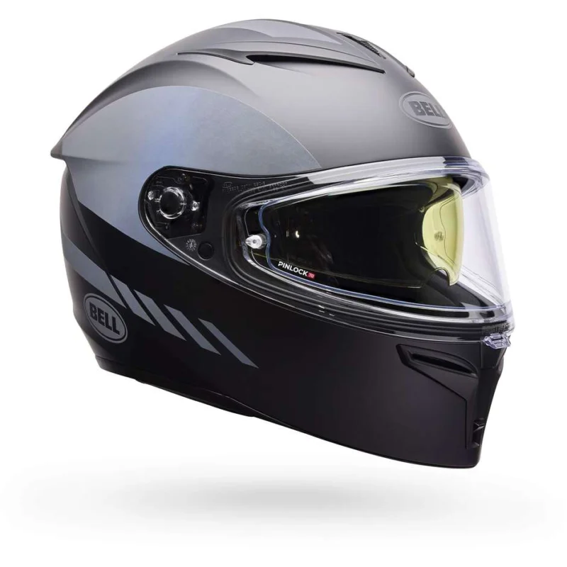 Bell LITHIUM MIPS NIGHT RIDER Motorcycle Helmet Black Scelto Dai Clienti