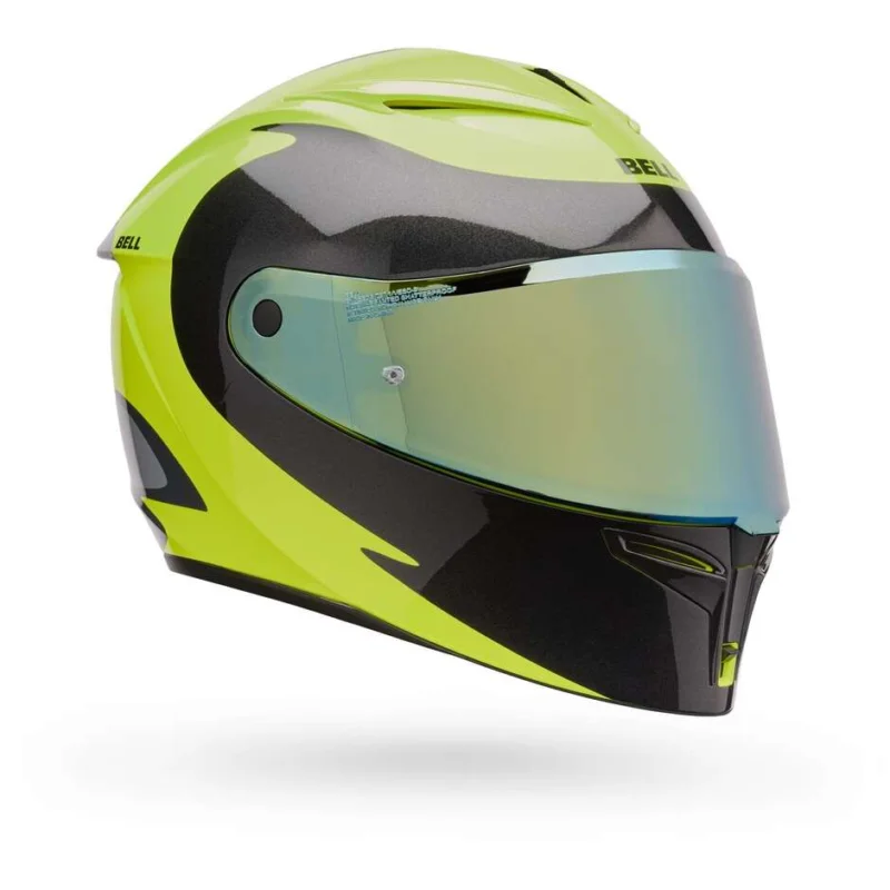 Consegna Rapida Bell LITHIUM MIPS PLUS FLUID Fluo Yellow Motorcycle Helmet