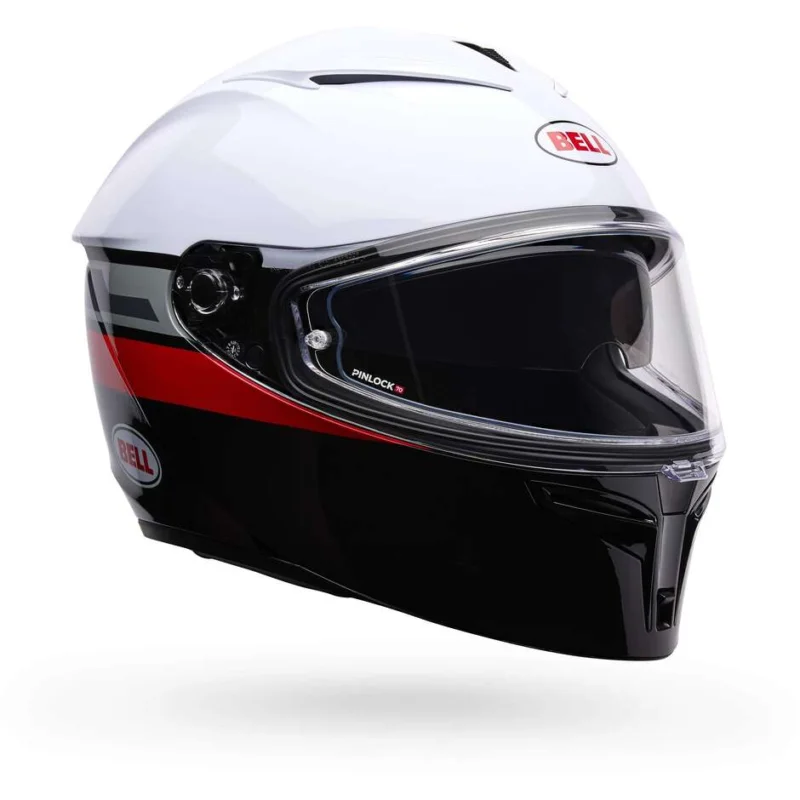 Solo Oggi Bell LITHIUM MOTION Motorcycle Helmet White Red