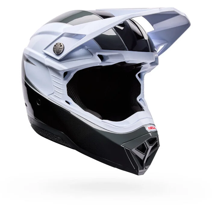 Bell Moto-10 Mips Falcon Cross Enduro Helmet White/Black Offerta Limitata