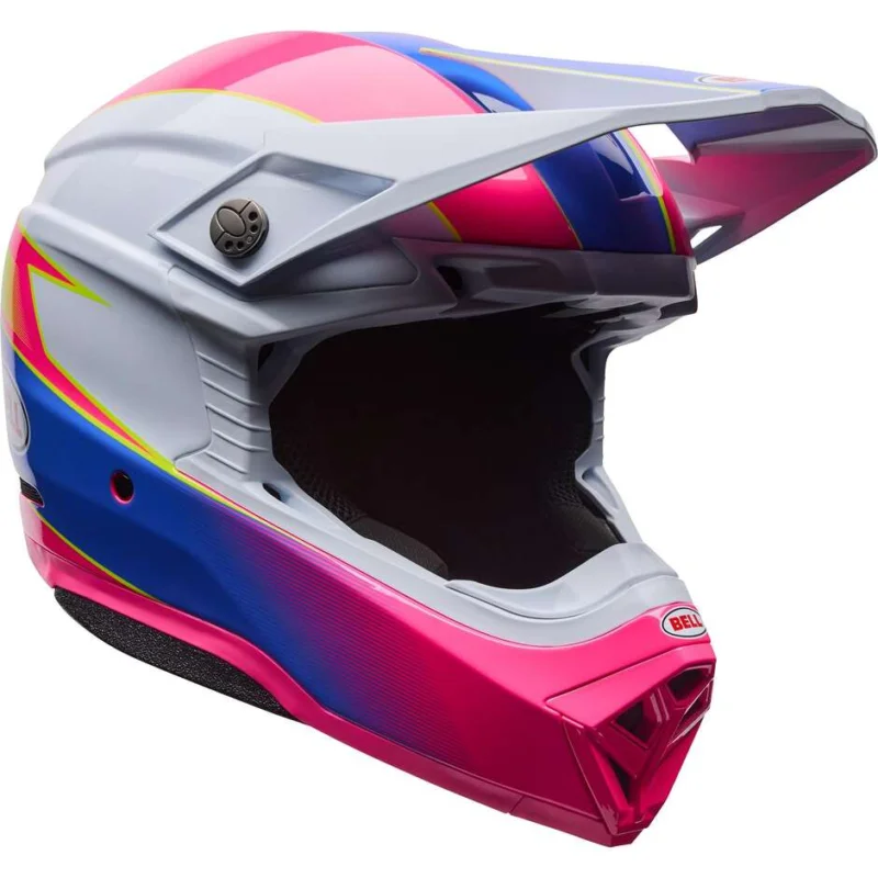 Saldi Bell Moto-10 Mips Falcon Cross Enduro Helmet White Pink