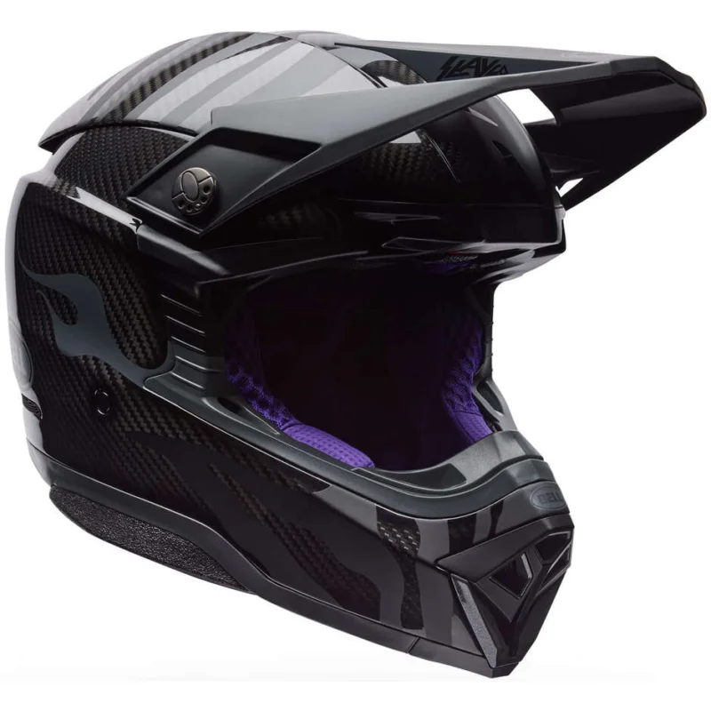 Bell Moto-10 Spherical Cross Enduro Motorcycle Helmet SLAYCO AMBER SE Black Bestseller