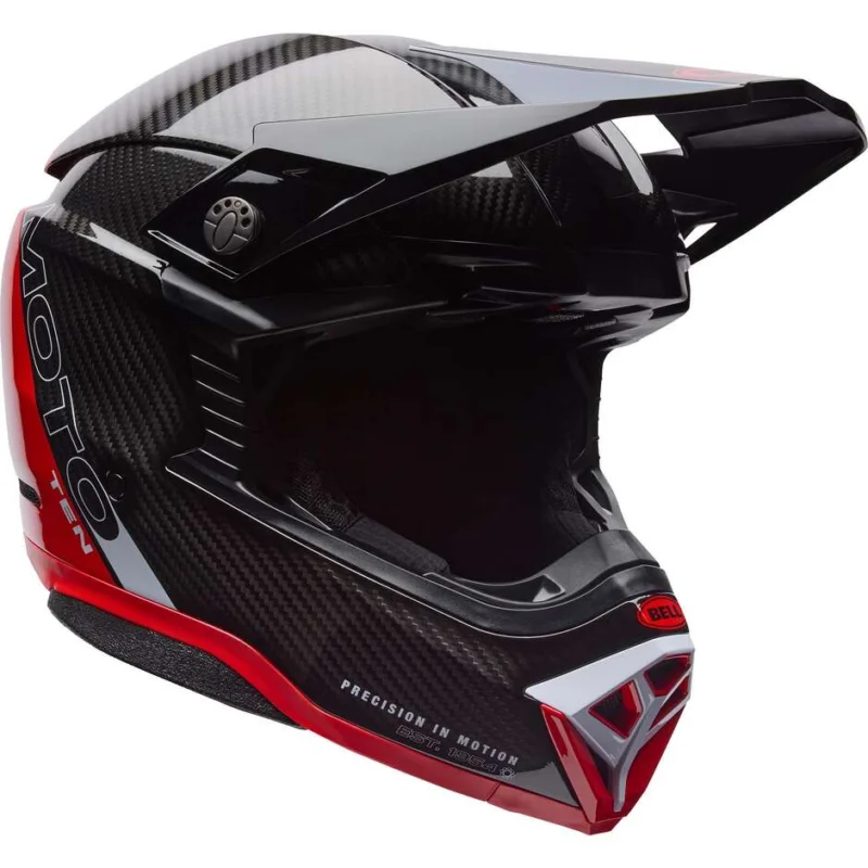 Bell Moto-10 Spherical STRIKE Cross Enduro Motorcycle Helmet Red Promo Stagionale