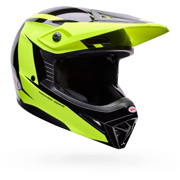 Bell MX-10 Mips TALON Cross Enduro Motorcycle Helmet Yellow Black Affare