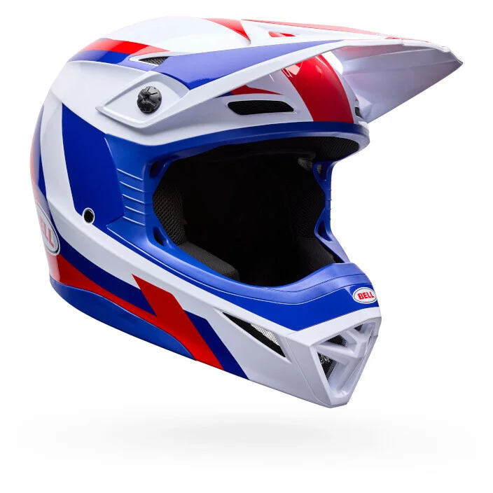 Nuovo Arrivo Bell MX-10 Mips Youth DYNO Cross Enduro Child Motorcycle Helmet Red White