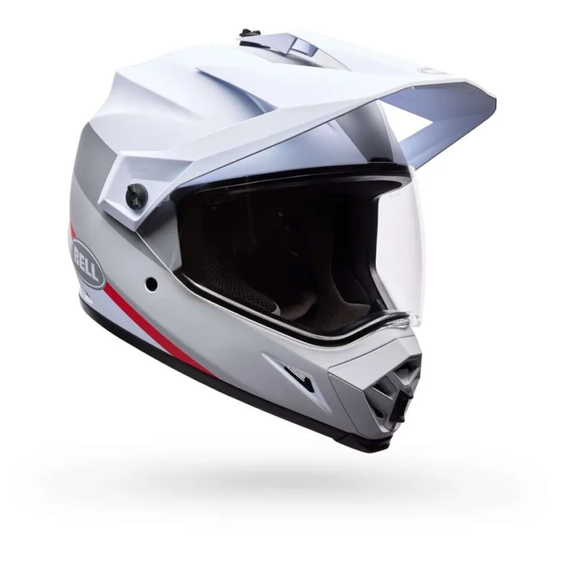 Compra Online Bell MX-9 ADV MIPS TRAIL Full Face Touring Motorcycle Helmet White/Red