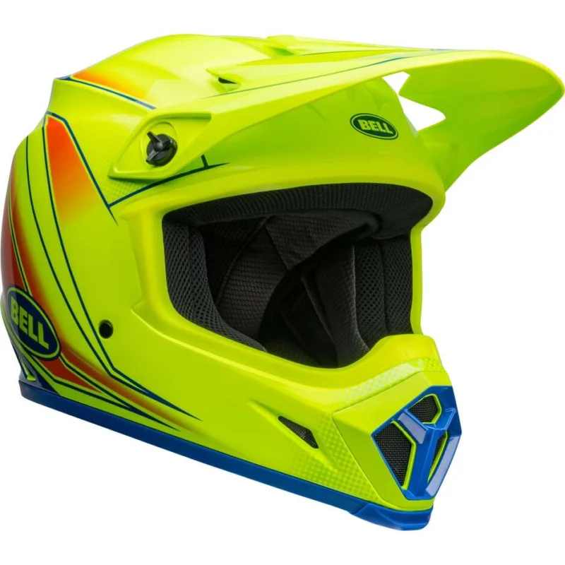 Pagamento Sicuro BELL MX-9 MIPS ZONE Retina Cross Enduro Motorcycle Helmet
