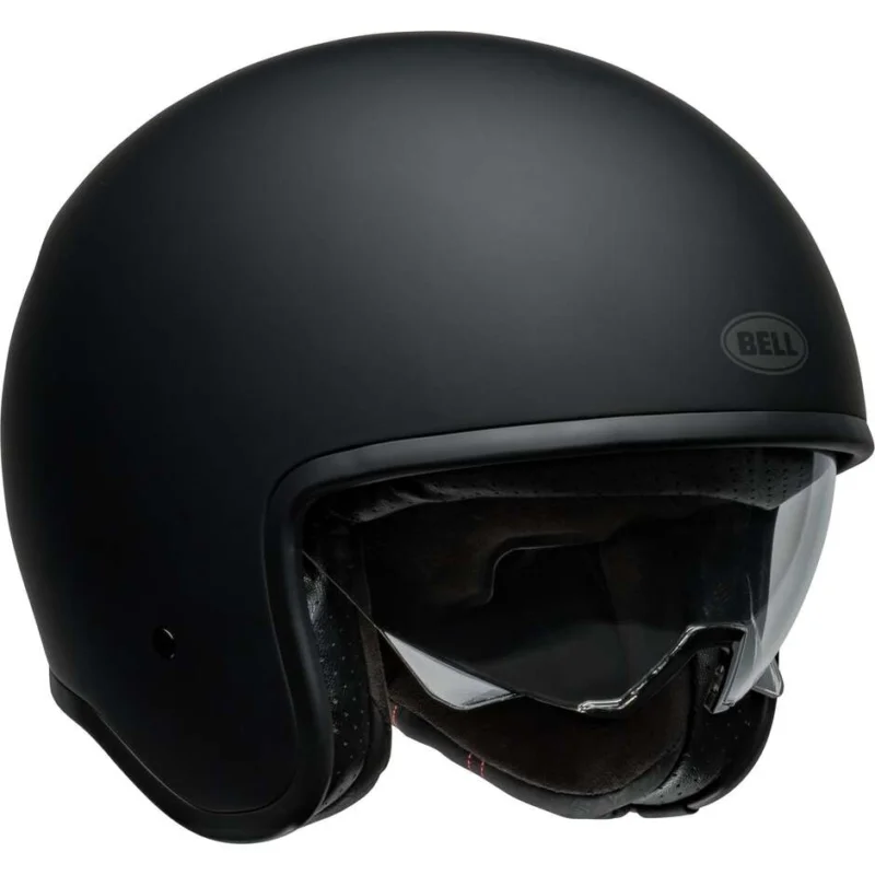 Bell TX501 Custom Jet Motorcycle Helmet Matt Black Direttamente Dal Produttore