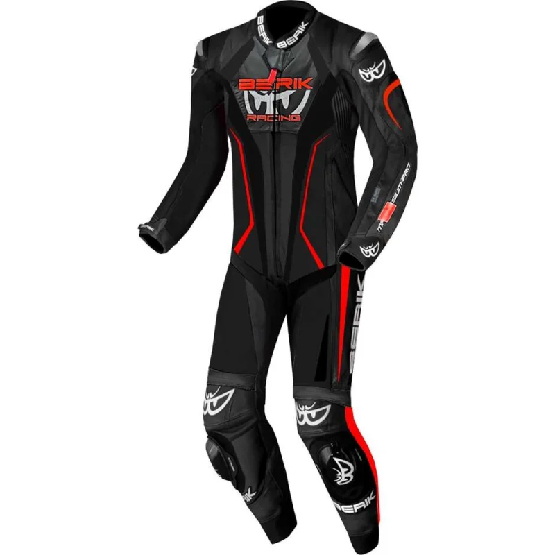 Berik 2.0 Kangaroo LS1 9059 Whole Motorcycle Suit Black Red Miglior Prezzo