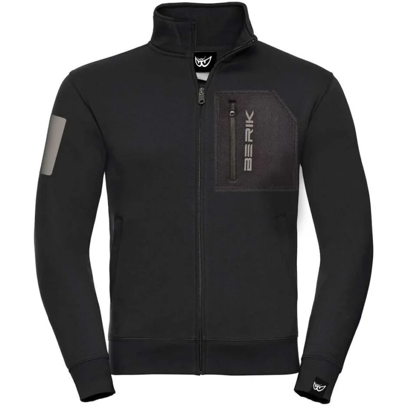Berik 2.0 Sweatshirt With Zip Black Neo 2 Black Saldi