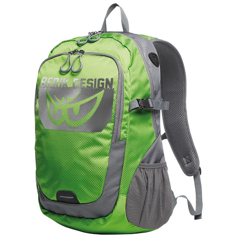 Berik 2.0 Technical Motorcycle Backpack Green Gray Occasione