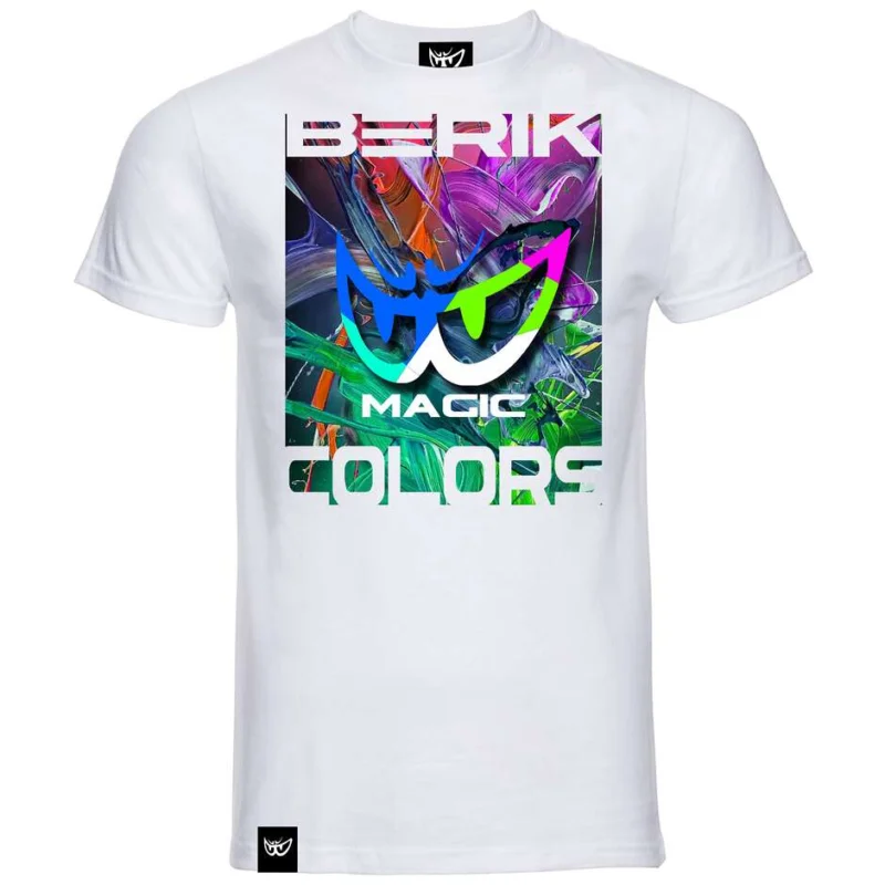 Berik 2.0 White T-Shirt Berik 2025 Crewneck Magic Color 001 Promozione Esclusiva