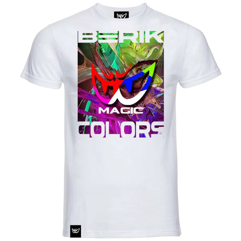 Non Perdere Berik 2.0 White T-Shirt Berik 2025 Crewneck Magic Color 003