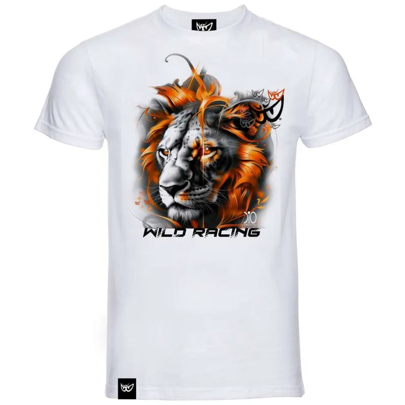 Berik 2.0 White T-Shirt Berik 2026 Wild Racing Orange Promozione