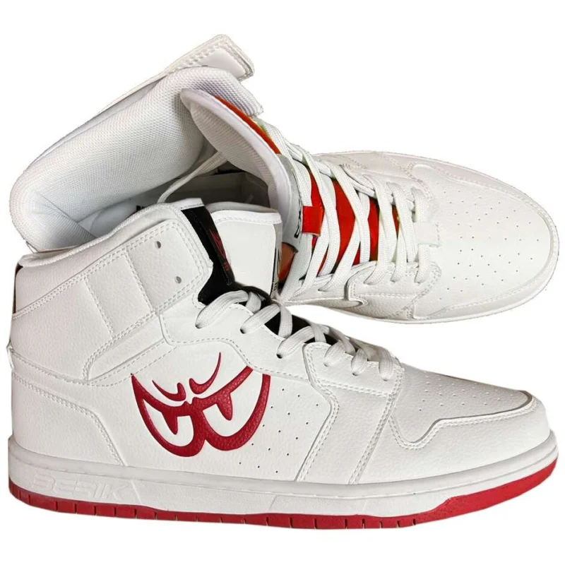 Berik J1 Bicolor White Red Eye Casual Shoes Quantità Limitata
