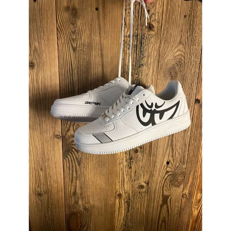 Berik J4 Bicolor White Black Casual Shoes Prezzo Ridotto