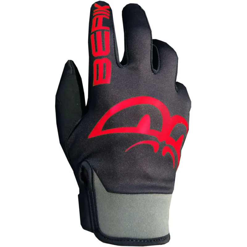 Ultimissimo Modello Berik MX-Pro Style One Black Red Cross Enduro motorcycle gloves