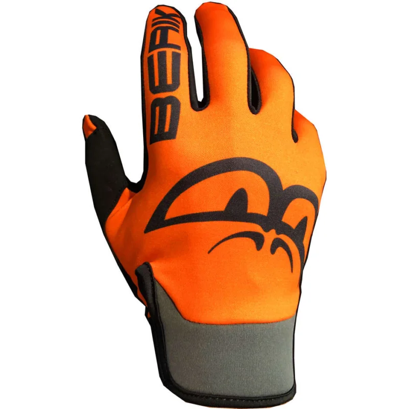 Berik MX-Pro Style One Orange Black Cross Enduro motorcycle gloves Ultime Pezzi