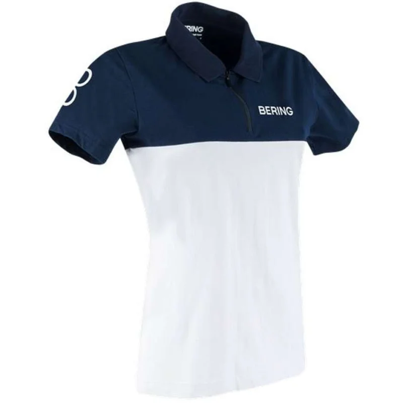 Prezzo Di Fabbrica BERING 2023 LADY Women's Polo-Shirt White Navy