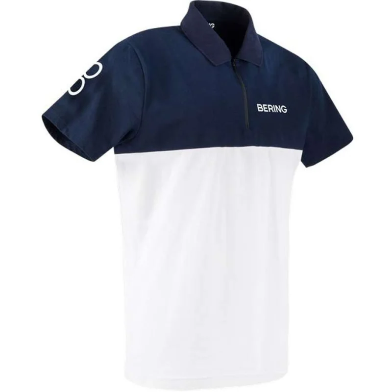 BERING 2023 Polo-Shirt White Navy Ultimissimo Modello