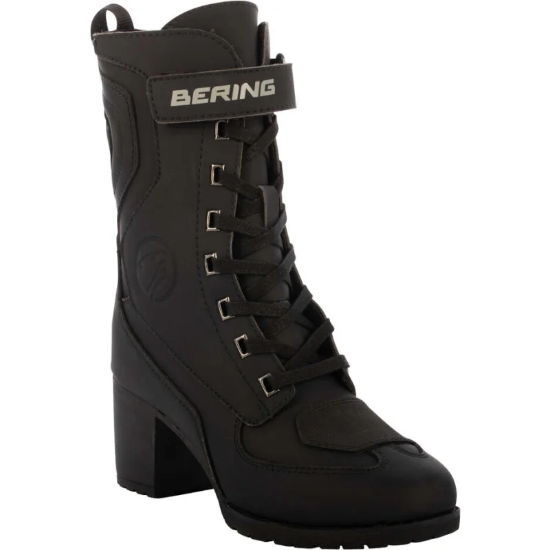 Solo Oggi Bering Boots LADY LEONARDA 2 Black Women's Motorcycle Boots