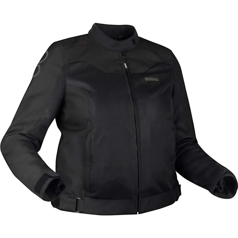 Bering LADY ALIAS Queen Size Women's Motorcycle Jacket Black Direttamente Dal Produttore