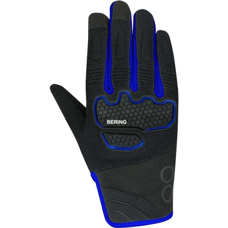 Bestseller Bering LADY BREEZE Women's Motorcycle Gloves Black Blue