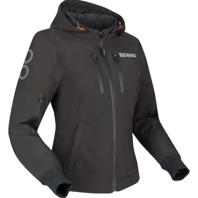 Bering LADY KERBY Women's Motorcycle Jacket Black Ultime Pezzi