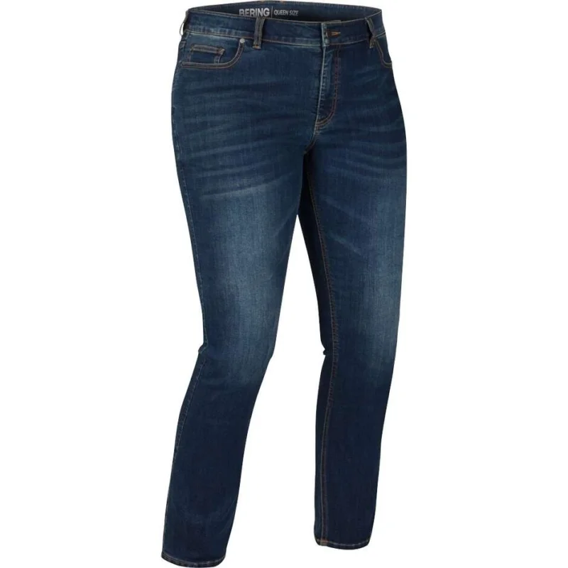 Bering LADY TRUST Women's Motorcycle Pants Queen Size Blue Esclusivo