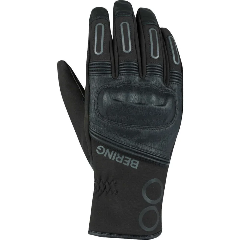 Bering OCTANE Motorcycle Gloves Black Promozione