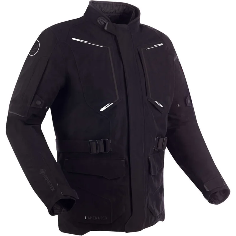 Bering OTTAWA GTX Motorcycle Jacket Black Promo Stagionale