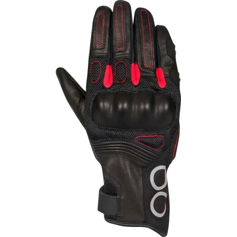 Non Perdere Bering PITTS Motorcycle Gloves Black Red