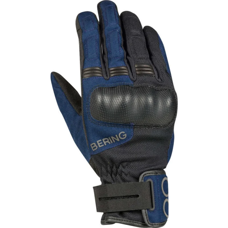 Ultime Pezzi Bering PROFIL Motorcycle Gloves Black Navy