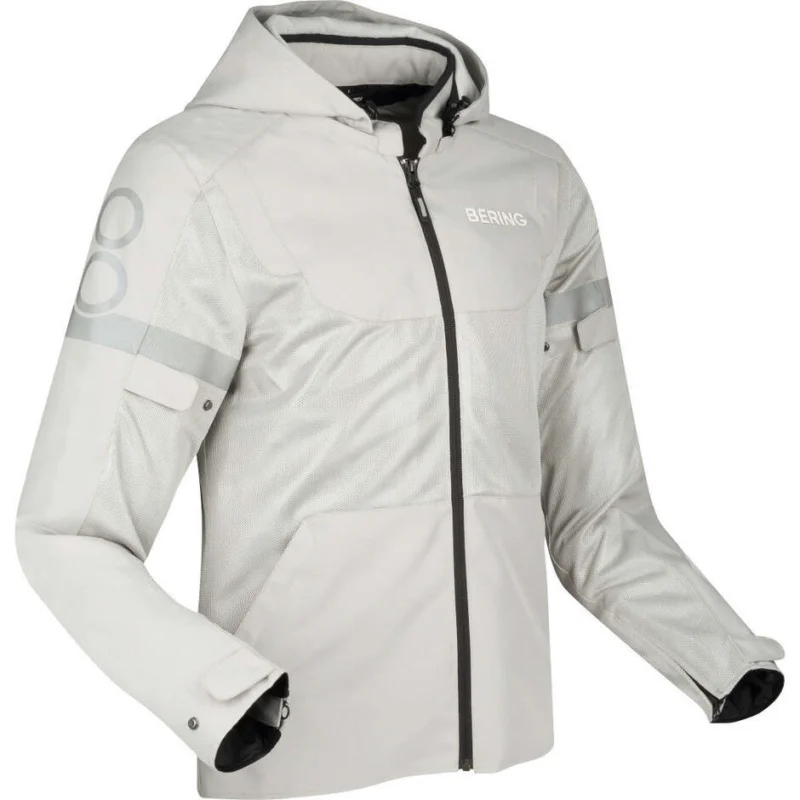 Professionale Bering PROFIL Motorcycle Jacket Grey Black