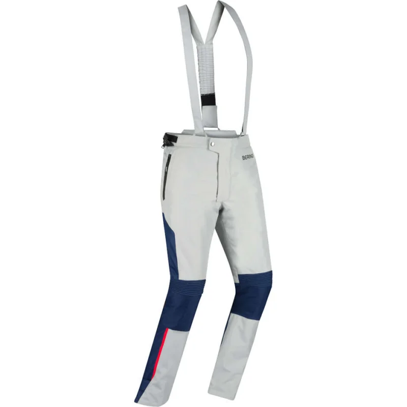 Bering SIBERIA Motorcycle Pants Grey Blue Red Affare