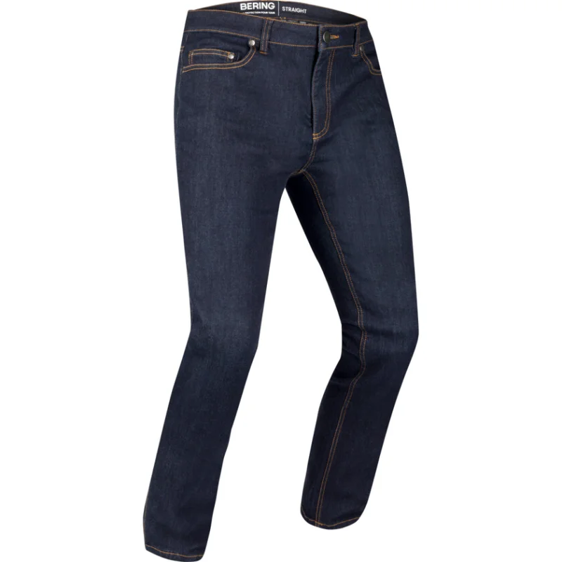 Bering TRUST Straight Blue Motorcycle Pants Direttamente Dal Produttore