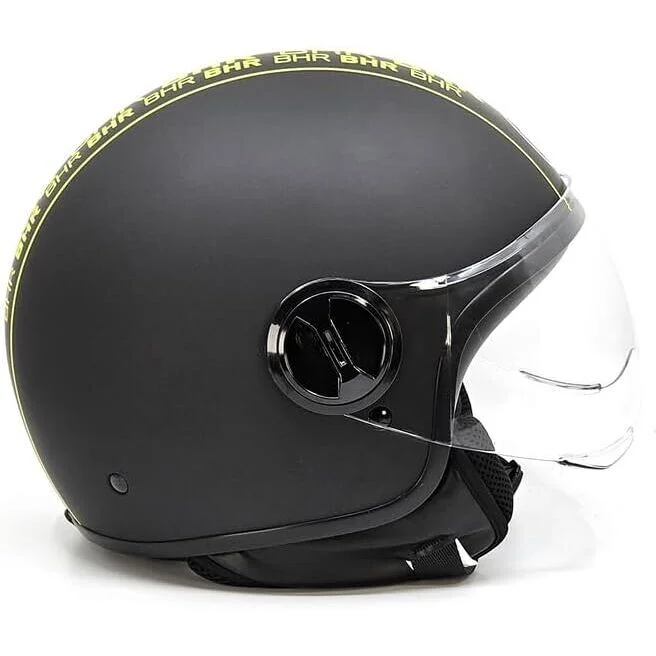 Offerta Bhr 835 Special Cool Black Motorcycle Jet Helmet